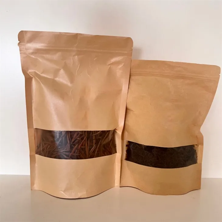 שקיות עמידה עם חלונות